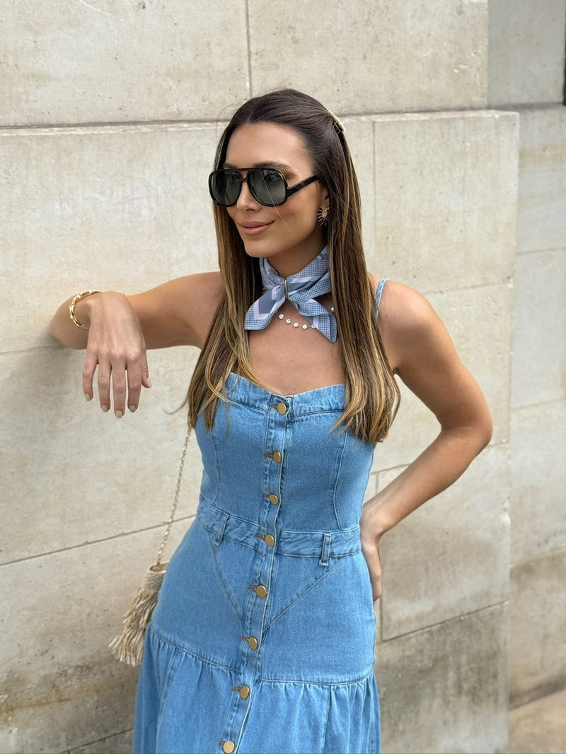 Vestido Midi Juliete Jeans