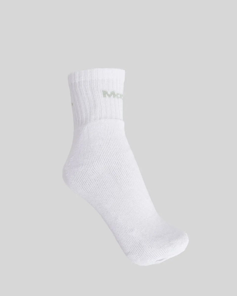 Meia Masculina Cano Curto Mash Branco