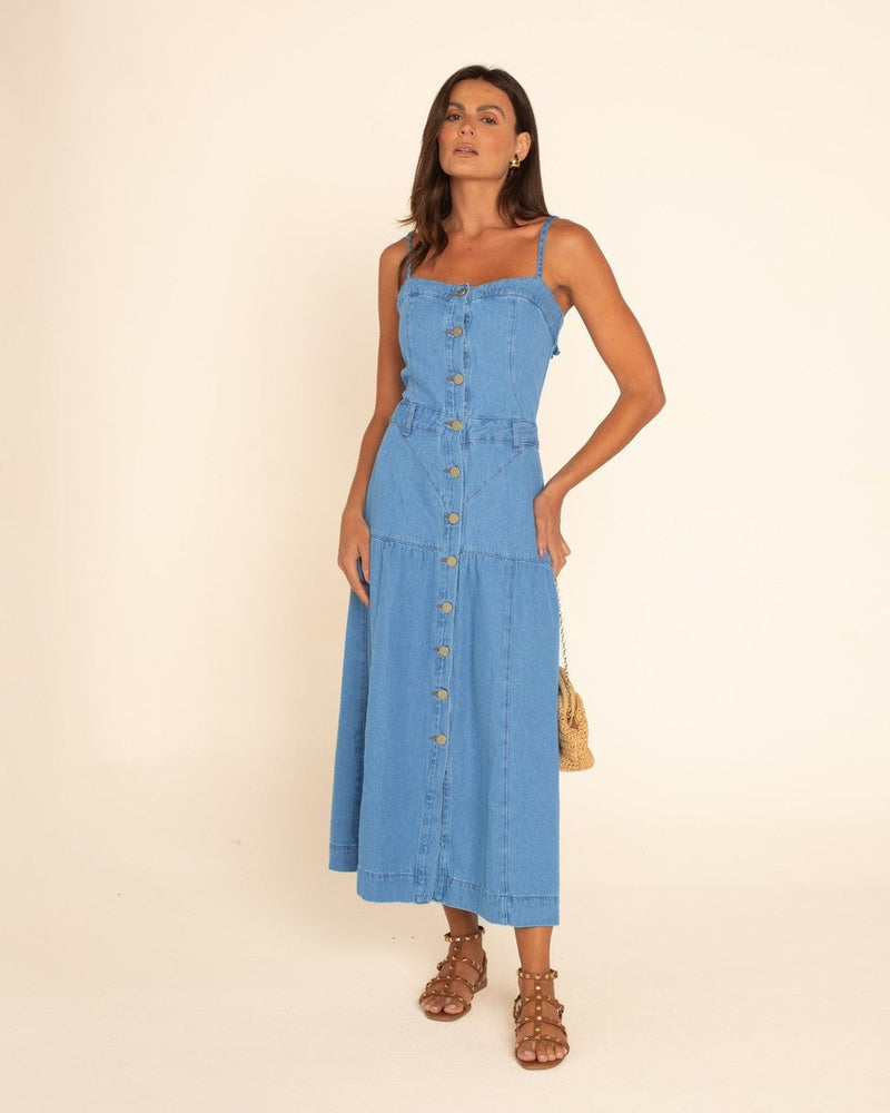 Vestido Midi Juliete Jeans