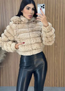 Jaqueta Amsterdã Pelúcia - Nude