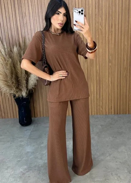 Conjunto Cibele - Mocha Mousse