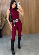 Macacão Duda Montaria - Cherry