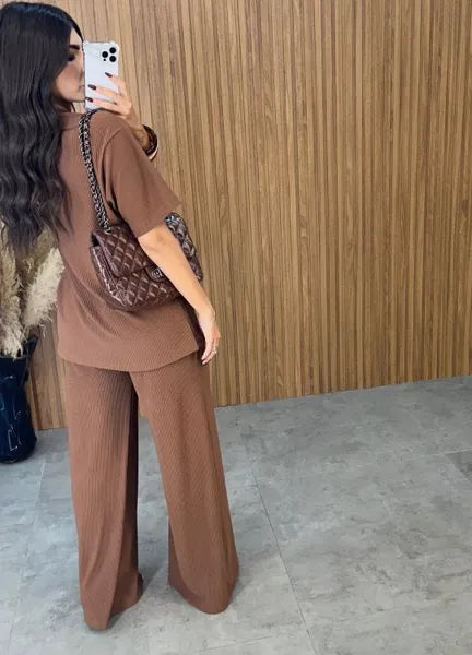 Conjunto Cibele - Mocha Mousse