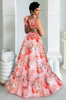 Vestido Rosette Floral