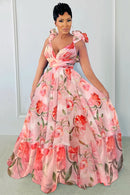 Vestido Rosette Floral
