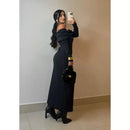 Vestido Canelado Helena