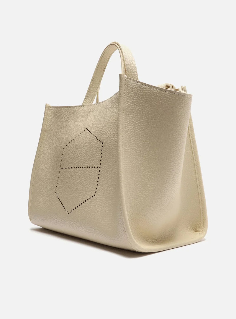 Bolsa Tote Off-white Couro Legítimo