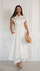 Vestido longo Celeste