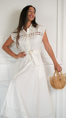 Vestido longo Celeste