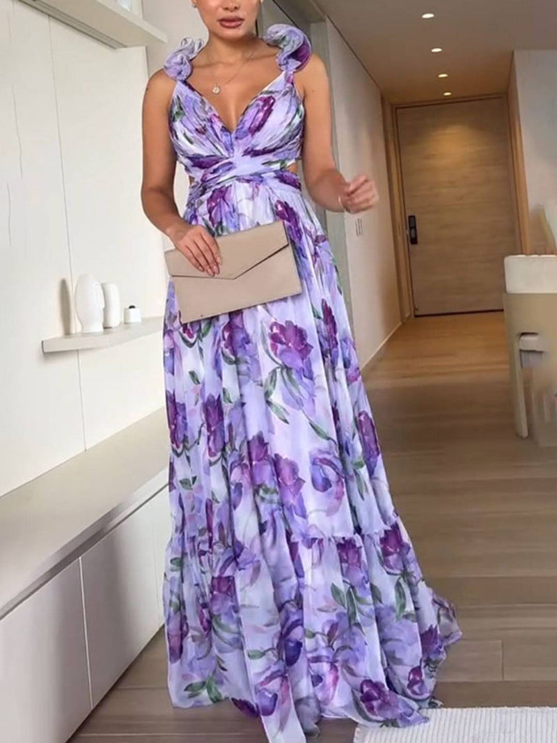 Vestido Camille Cross Floral