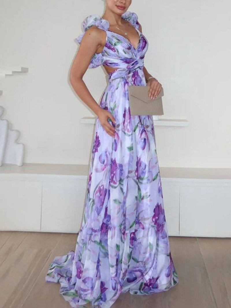 Vestido Camille Cross Floral