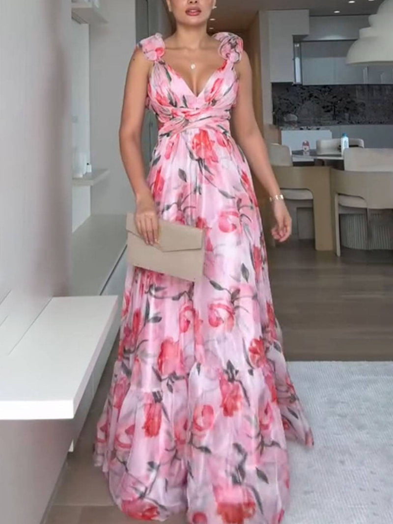 Vestido Camille Cross Floral