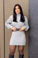 Vestido Canelado Hortencya