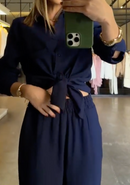 Conjunto Heloisa Camisa e Calça Pantalona em Marant