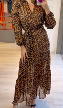 Vestido Helenna Animal Print