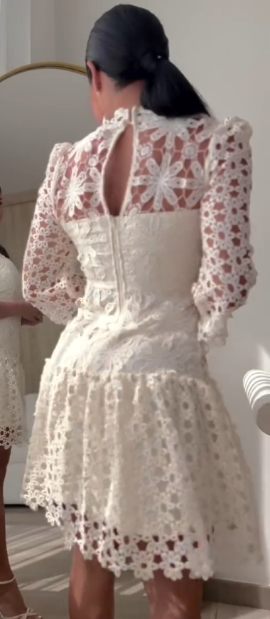 Vestido Neide – Renda Guipir