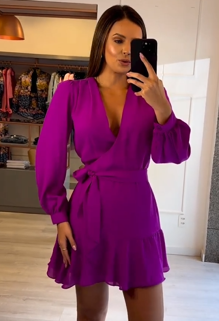 Vestido Violeta