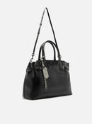 Bolsa Tote Preta Couro Legítimo