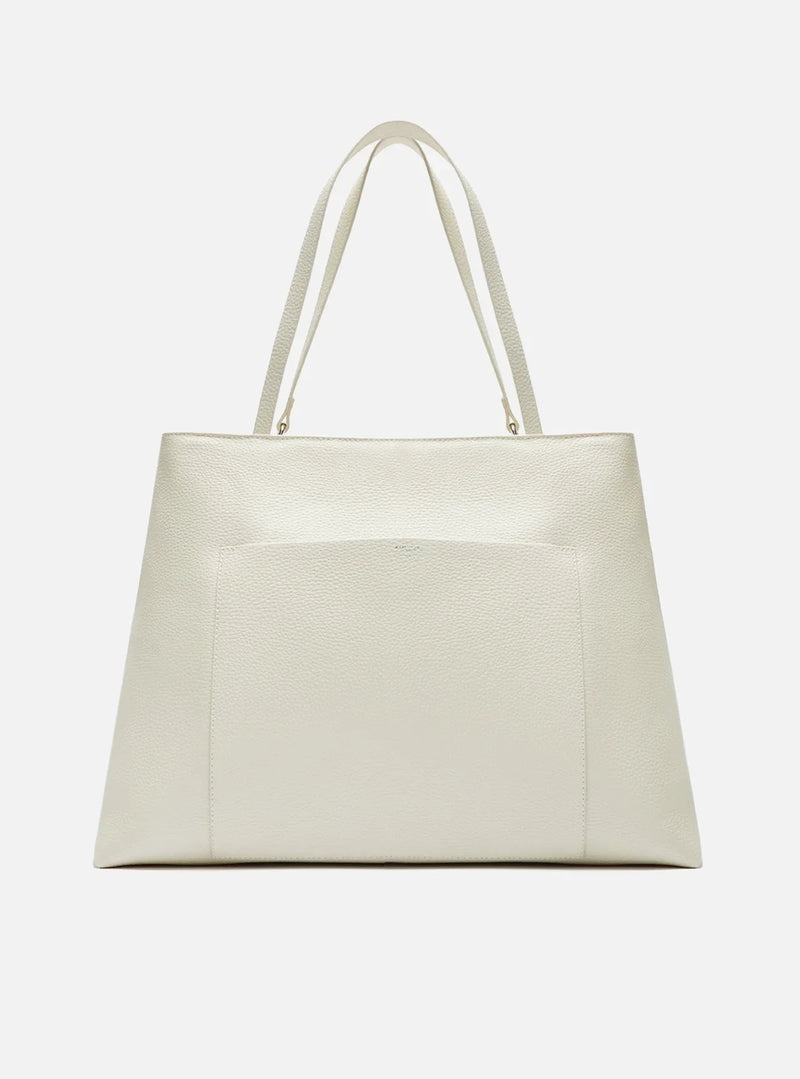 Bolsa Hobo Off-White Couro Legítimo