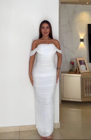 Vestido Isadora Longo Drapeado