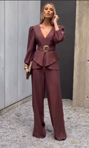 Macacão Elegance Vinho