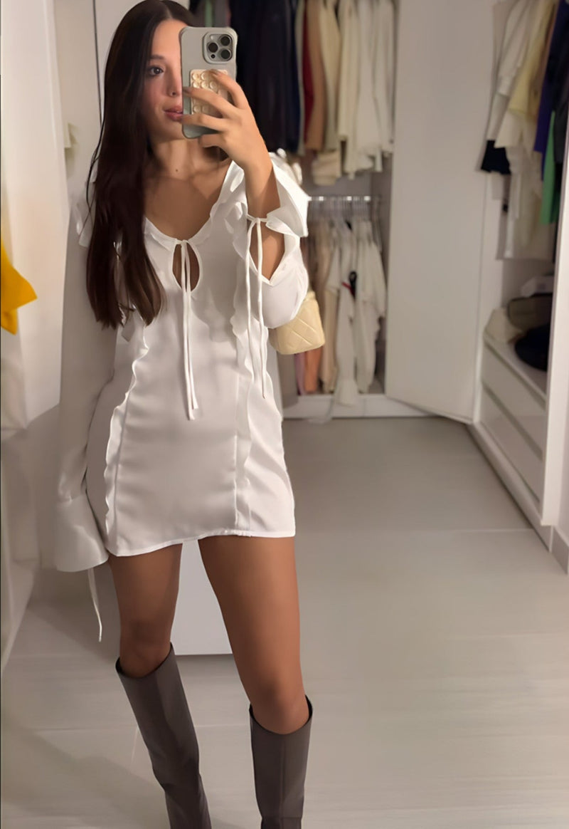 Vestido Milana - Curto em Cetim