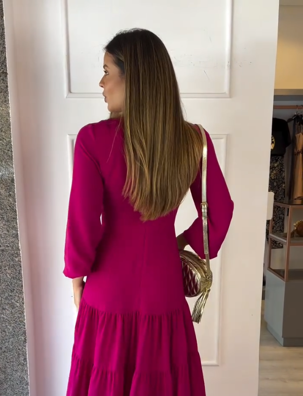 Vestido Florença pink