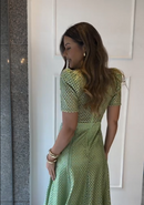 Vestido Aurélie Verde Pistache