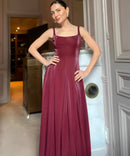 Vestido Bordeaux Majestic
