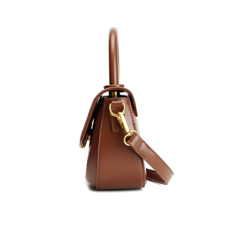 Bolsa Handbag com Fecho Orgânico