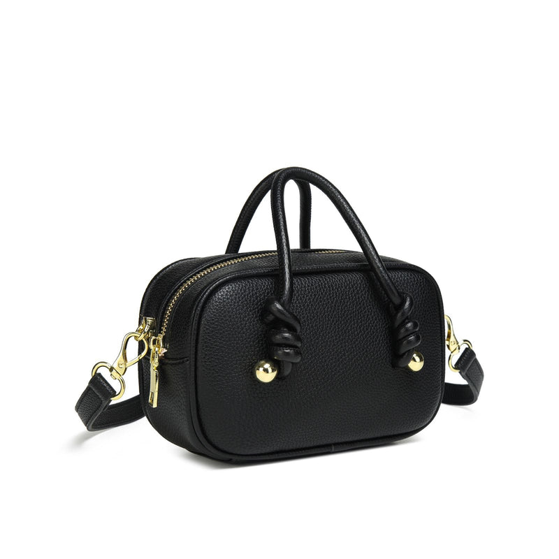 Bolsa Mini Estruturada com Detalhe de Nó