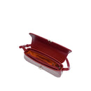 Bolsa Clutch Transversal com Fecho Metálico