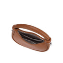 Bolsa Meia-Lua com Alça Estruturada