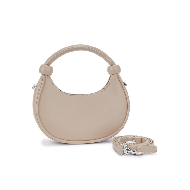 Bolsa Meia-Lua com Alça Estruturada