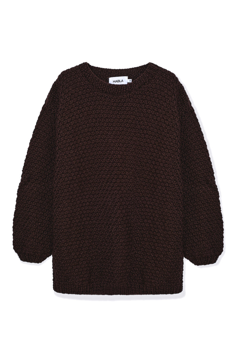 Sweater Praga Tricot Manual Habla