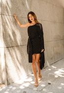 Vestido Curto um Ombro Só