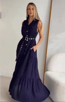 Vestido Longo Rebecca - Alfaiataria