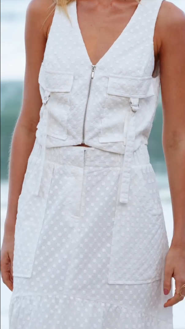 Look Fresh – Conjunto Texturizado Branco