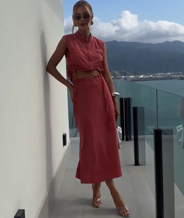 Conjunto Marsala Fashion