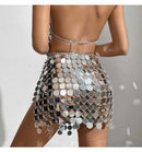 Saia Vazada Brilho Carnaval - Folia