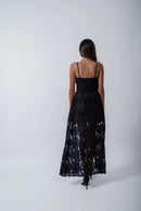 Tunica Laise Algodão Preta